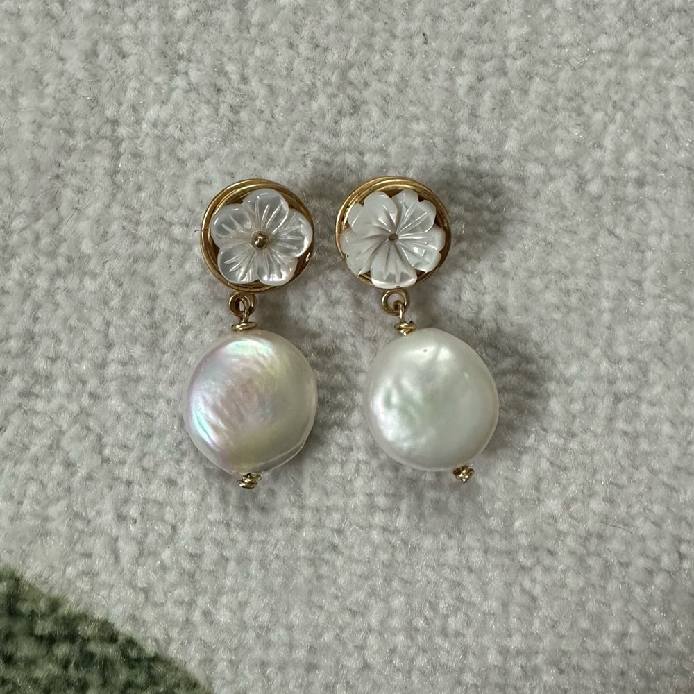 Brinker & Eliza Pearl Drop Earring